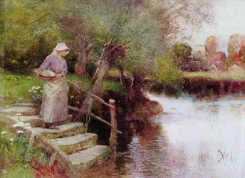 Warten auf die Fähre